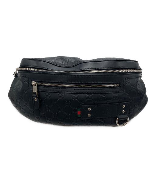 GUCCI（グッチ）GUCCI (グッチ) ボディバッグ ブラックの古着・服飾アイテム