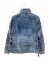 DIESEL (ディーゼル) D-FLOW-FSE ダート加工デニムプルオーバー ブルー サイズ:L：15000円