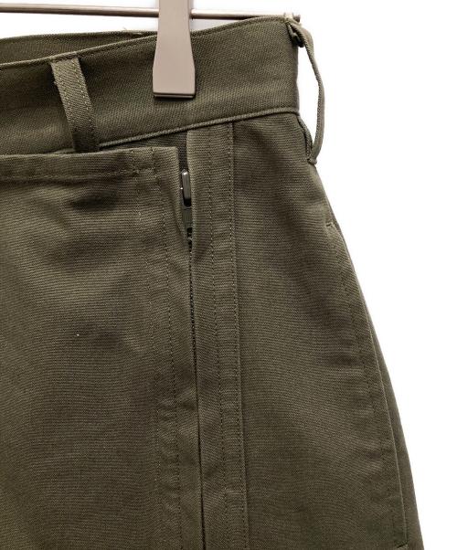 YOHJI YAMAMOTO（ヨウジヤマモト）YOHJI YAMAMOTO (ヨウジヤマモト) レイヤードパンツ グリーン サイズ:1の古着・服飾アイテム