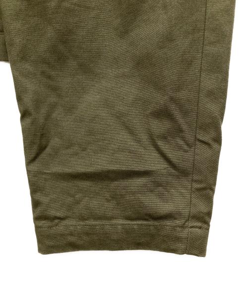 YOHJI YAMAMOTO（ヨウジヤマモト）YOHJI YAMAMOTO (ヨウジヤマモト) レイヤードパンツ グリーン サイズ:1の古着・服飾アイテム