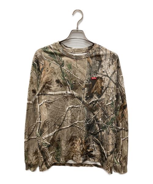 SUPREME（シュプリーム）Supreme (シュプリーム) 25AW Small Box L/S Tee ブラウン サイズ:Sの古着・服飾アイテム
