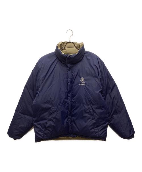 SANTA CRUZ（サンタクルーズ）SANTA CRUZ (サンタクルーズ) リバーシブル中綿ジャケット ベージュ×ネイビー サイズ:Mの古着・服飾アイテム