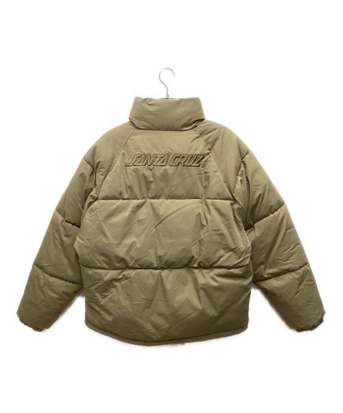 SANTA CRUZ（サンタクルーズ）SANTA CRUZ (サンタクルーズ) リバーシブル中綿ジャケット ベージュ×ネイビー サイズ:Mの古着・服飾アイテム