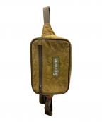 SUPREMEシュプリーム）の古着「Fat Tip Jacquard DenimWaist Bag/ファット ティップ ジャカード デニム ウエスト バッグ」｜ベージュ