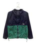 THE NORTH FACEザ ノース フェイス）の古着「コンパクトジャケット」｜ネイビー×グリーン