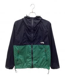 THE NORTH FACE（ザ ノース フェイス）の古着「コンパクトジャケット」｜ネイビー×グリーン