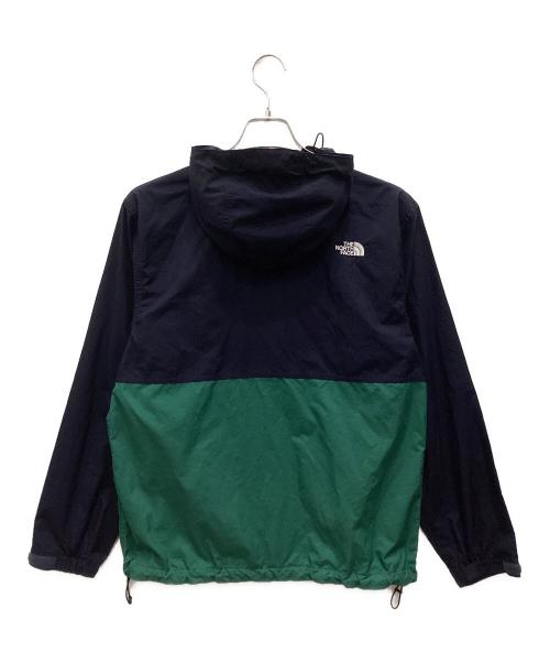 THE NORTH FACE（ザ ノース フェイス）THE NORTH FACE (ザ ノース フェイス) コンパクトジャケット ネイビー×グリーン サイズ:Sの古着・服飾アイテム