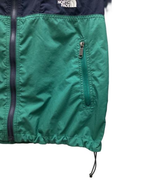 THE NORTH FACE（ザ ノース フェイス）THE NORTH FACE (ザ ノース フェイス) コンパクトジャケット ネイビー×グリーン サイズ:Sの古着・服飾アイテム