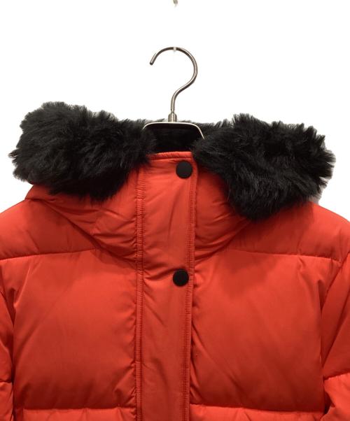 Desigual（デシグアル）Desigual (デシグアル) ベルト ロング パデッドコート オレンジ サイズ:XSの古着・服飾アイテム