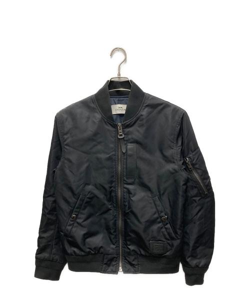 COACH（コーチ）COACH (コーチ) ボンバージャケット ブラック サイズ:XSの古着・服飾アイテム