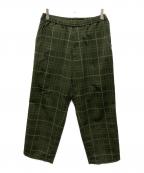 nanamicaナナミカ）の古着「ALPHADRY Wide Easy Pants」｜グリーン