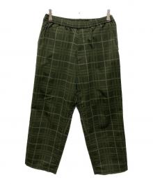 nanamica（ナナミカ）の古着「ALPHADRY Wide Easy Pants」｜グリーン