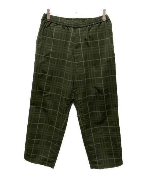 nanamica（ナナミカ）nanamica (ナナミカ) ALPHADRY Wide Easy Pants グリーン サイズ:W32の古着・服飾アイテム