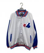Cooperstown COLLECTIONクーパースダウンコレクション）の古着「スタジャン」｜ブルー×ホワイト