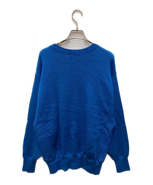 ST.JOHN 3rd club（セントジョンズサードクラブ）ST.JOHN 3rd club (セントジョンズサードクラブ) ニット ブルー サイズ:Sの古着・服飾アイテム
