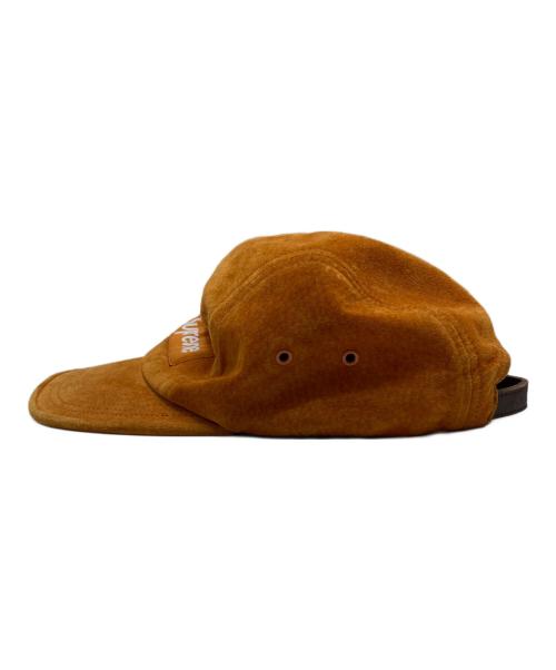 SUPREME（シュプリーム）Supreme (シュプリーム) Suede Camp Cap/スウェードキャンプキャップ オレンジの古着・服飾アイテム