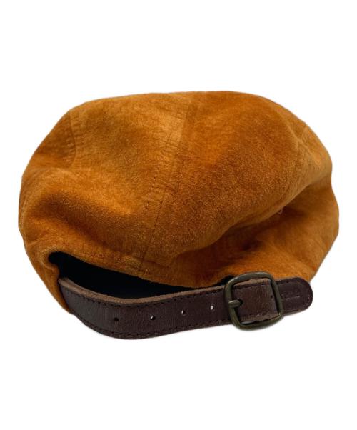 SUPREME（シュプリーム）Supreme (シュプリーム) Suede Camp Cap/スウェードキャンプキャップ オレンジの古着・服飾アイテム