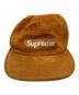 Supreme (シュプリーム) Suede Camp Cap/スウェードキャンプキャップ オレンジ：6000円