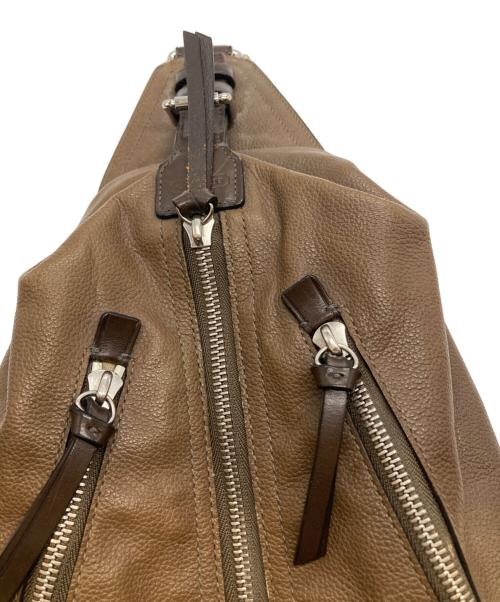 COACH（コーチ）COACH (コーチ) トンプソン レザースリングパック ブラウンの古着・服飾アイテム