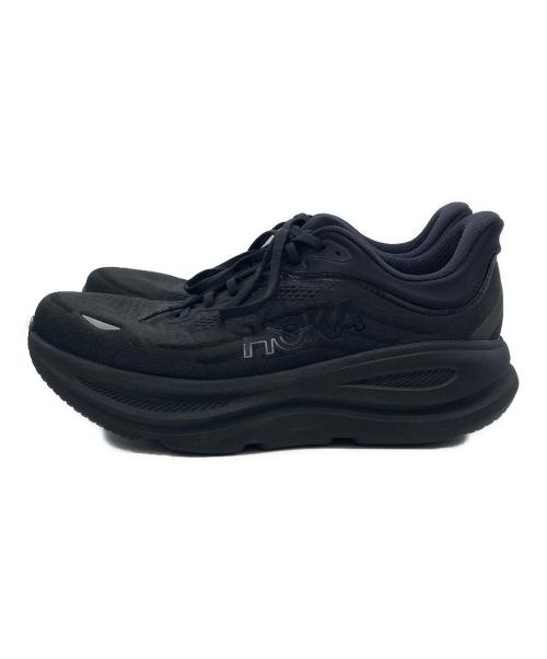 HOKAONEONE（ホカオネオネ）HOKAONEONE (ホカオネオネ) BONDI 9 EXTRA WIDE/ボンダイ 9 エクストラ ワイド ブラック サイズ:29の古着・服飾アイテム