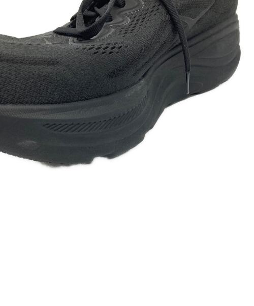 HOKAONEONE（ホカオネオネ）HOKAONEONE (ホカオネオネ) BONDI 9 EXTRA WIDE/ボンダイ 9 エクストラ ワイド ブラック サイズ:29の古着・服飾アイテム