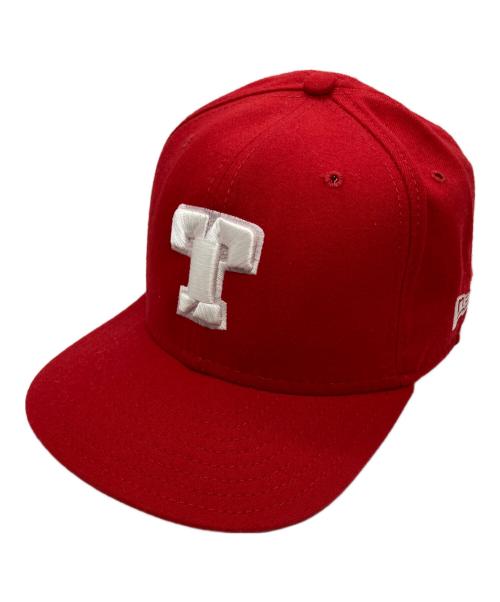 New Era（ニューエラ）New Era (ニューエラ) キャップ レッド サイズ:71/2の古着・服飾アイテム