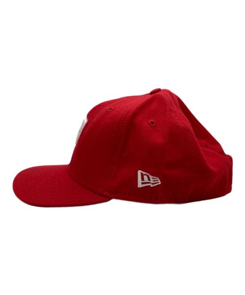 New Era（ニューエラ）New Era (ニューエラ) キャップ レッド サイズ:71/2の古着・服飾アイテム