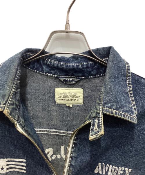 AVIREX（アヴィレックス）AVIREX (アヴィレックス) つなぎ インディゴ サイズ:XLの古着・服飾アイテム