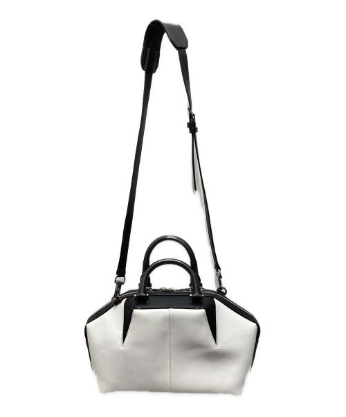 ALEXANDER WANG（アレキサンダー・ワン）ALEXANDER WANG (アレキサンダー・ワン) エミールドクター 2WAYバッグ ホワイトの古着・服飾アイテム