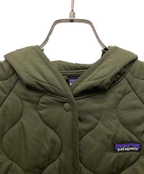 Patagonia（パタゴニア）Patagonia (パタゴニア) キッズ・キルテッド・パファー オリーブ サイズ:XXL(キッズサイズ)の古着・服飾アイテム