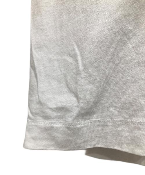 plllllleeeasse（プリーズ）plllllleeeasse (プリーズ) ロゴロングスリーブカットソー ホワイト サイズ:XLの古着・服飾アイテム
