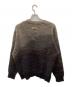 ssstein (シュタイン) GRADATION MOHAIR KNIT ベージュ×ブラック サイズ:M：20000円
