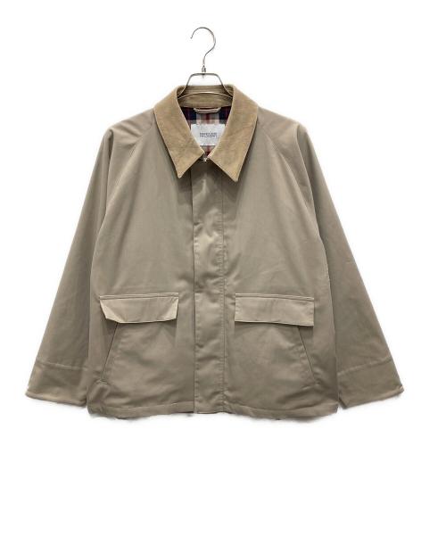 MACKINTOSH PHILOSOPHY（マッキントッシュ フィロソフィー）MACKINTOSH PHILOSOPHY (マッキントッシュ フィロソフィー) ”TAPTON”ダブルピーチスキンツイル ジャケット ベージュ サイズ:40の古着・服飾アイテム