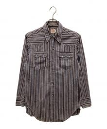 LEVI'S VINTAGE CLOTHING（リーバイス ビンテージ クロージング）の古着「99年製 テーラードウエスタンシャツ」｜グレー