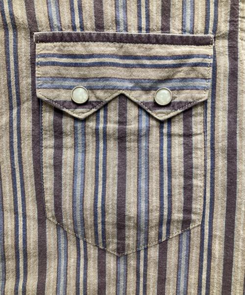 LEVI'S VINTAGE CLOTHING（リーバイス ビンテージ クロージング）LEVI'S VINTAGE CLOTHING (リーバイス ビンテージ クロージング) 99年製 テーラードウエスタンシャツ グレー サイズ:40の古着・服飾アイテム