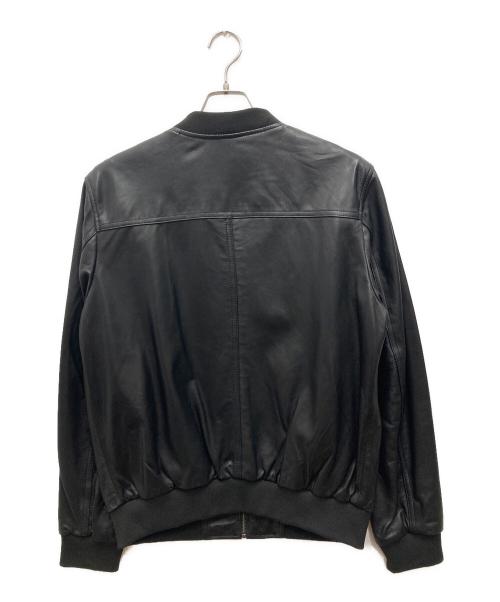 URBAN BARON（アーバンバロン）URBAN BARON (アーバンバロン) ラムレザーブルゾン ブラック サイズ:XXLの古着・服飾アイテム