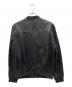 URBAN BARON (アーバンバロン) ラムレザーブルゾン ブラック サイズ:XXL：7000円