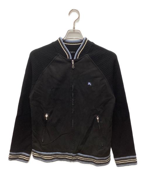 BURBERRY BLACK LABEL（バーバリーブラックレーベル）BURBERRY BLACK LABEL (バーバリーブラックレーベル) 切替ジャケット ブラック サイズ:2の古着・服飾アイテム