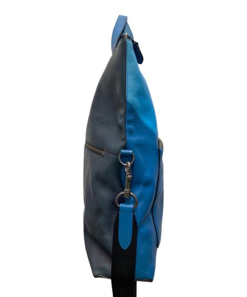 COACH（コーチ）COACH (コーチ) MANHATTAN FOLDOVER/マンハッタン フォルドオーバー ブルーの古着・服飾アイテム