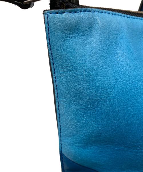 COACH（コーチ）COACH (コーチ) MANHATTAN FOLDOVER/マンハッタン フォルドオーバー ブルーの古着・服飾アイテム