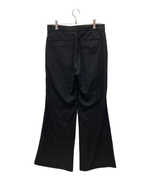 soerte（ソエルテ）soerte (ソエルテ) フレアパンツ ブラック サイズ:2の古着・服飾アイテム