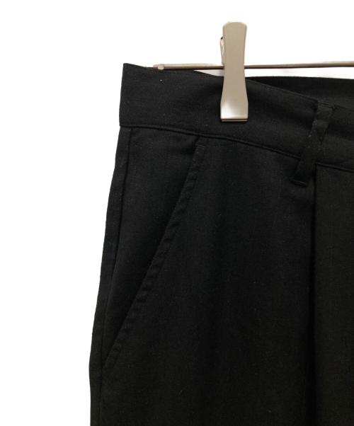 soerte（ソエルテ）soerte (ソエルテ) フレアパンツ ブラック サイズ:2の古着・服飾アイテム