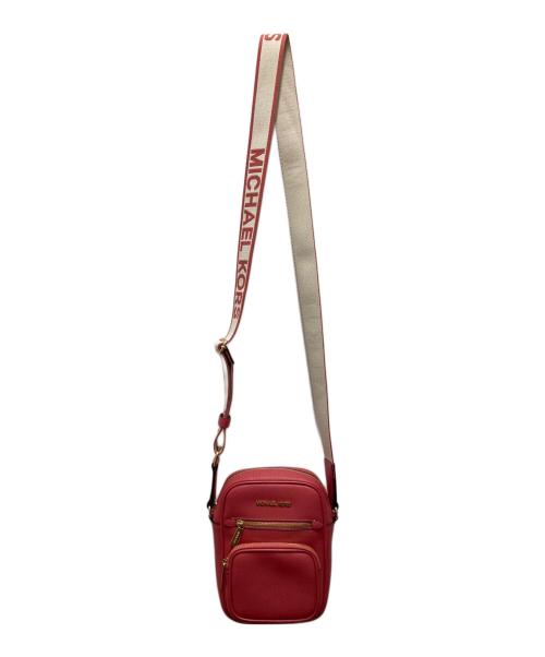 MICHAEL KORS（マイケルコース）MICHAEL KORS (マイケルコース) レザークロスボディバッグの古着・服飾アイテム
