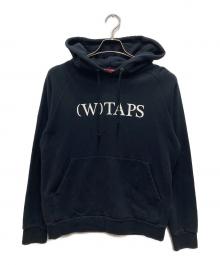 WTAPS（ダブルタップス）の古着「プルオーバーパーカー」｜ブラック