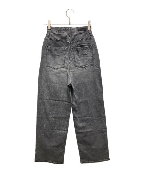 YANUK（ヤヌーク）YANUK (ヤヌーク) JOAN Loose Straight /ジョーンルーズストレート グレー サイズ:W23の古着・服飾アイテム