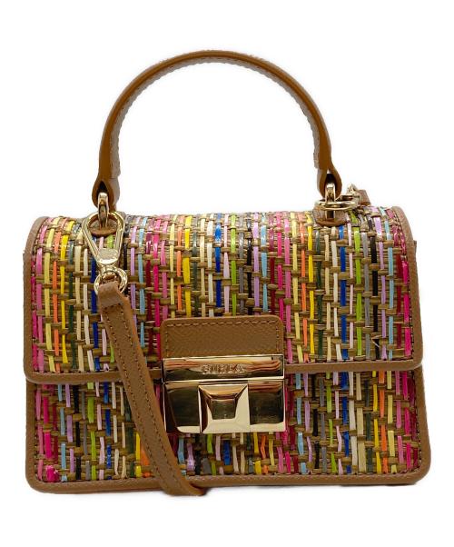 FURLA（フルラ）FURLA (フルラ) ヴェネレ トップハンドルバッグ マルチカラーの古着・服飾アイテム