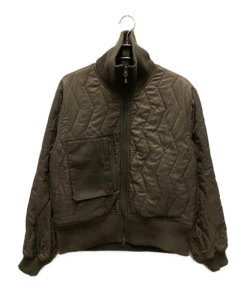 DAIWA PIER39（ダイワ ピア39）DAIWA PIER39 (ダイワ ピア39) TECH ARMY QUILTING HIGH NECK JACKET ブラウン サイズ:Mの古着・服飾アイテム