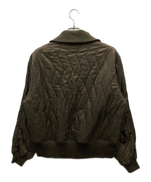 DAIWA PIER39（ダイワ ピア39）DAIWA PIER39 (ダイワ ピア39) TECH ARMY QUILTING HIGH NECK JACKET ブラウン サイズ:Mの古着・服飾アイテム