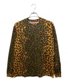 SUPREME（シュプリーム）の古着「24FW Small Box L/S Tee Cheetah」｜グリーン×イエロー