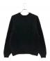 SUPREME (シュプリーム) 24FW FLOCKED LOGO SWEATER ブラック サイズ:M：18000円